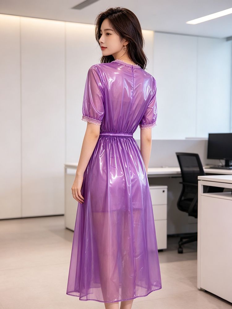 ชุดเดรสพลาสติก PVC ใส นุ่ม ยูน - Aqua Sports Club บทวิจารณ์และราคา