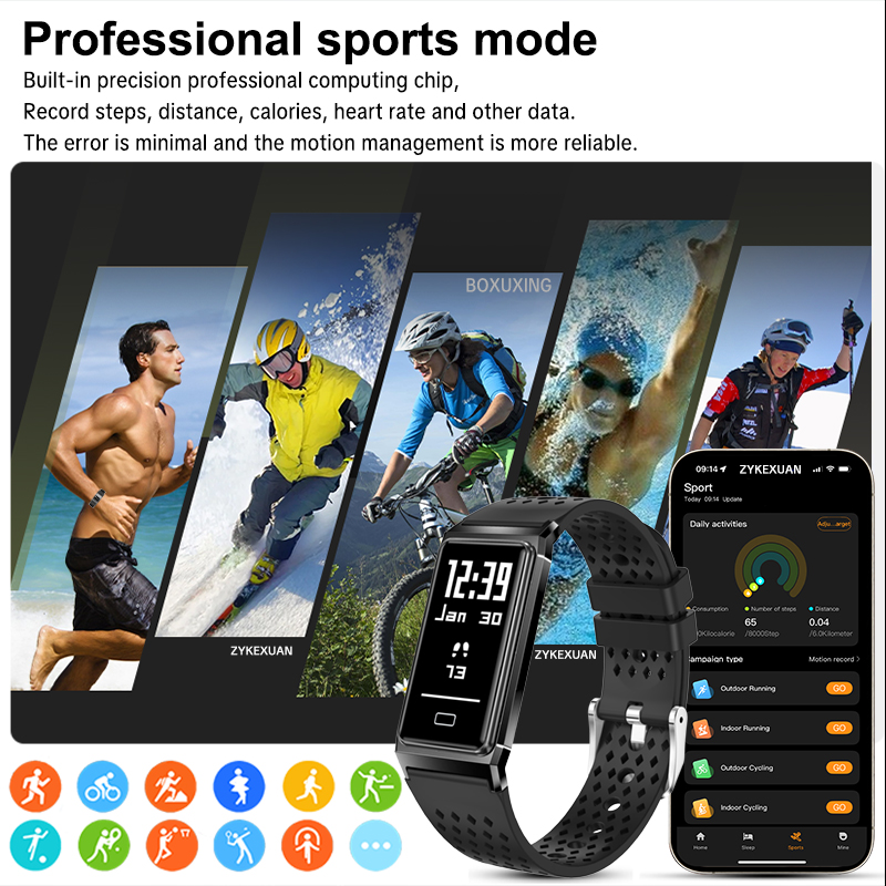 ใหม่ตัวติดตามฟิตเนสสร้อยข้อมือ - Aquatic Sports Performance บทวิจารณ์และราคา